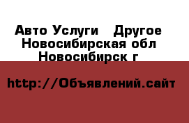 Авто Услуги - Другое. Новосибирская обл.,Новосибирск г.